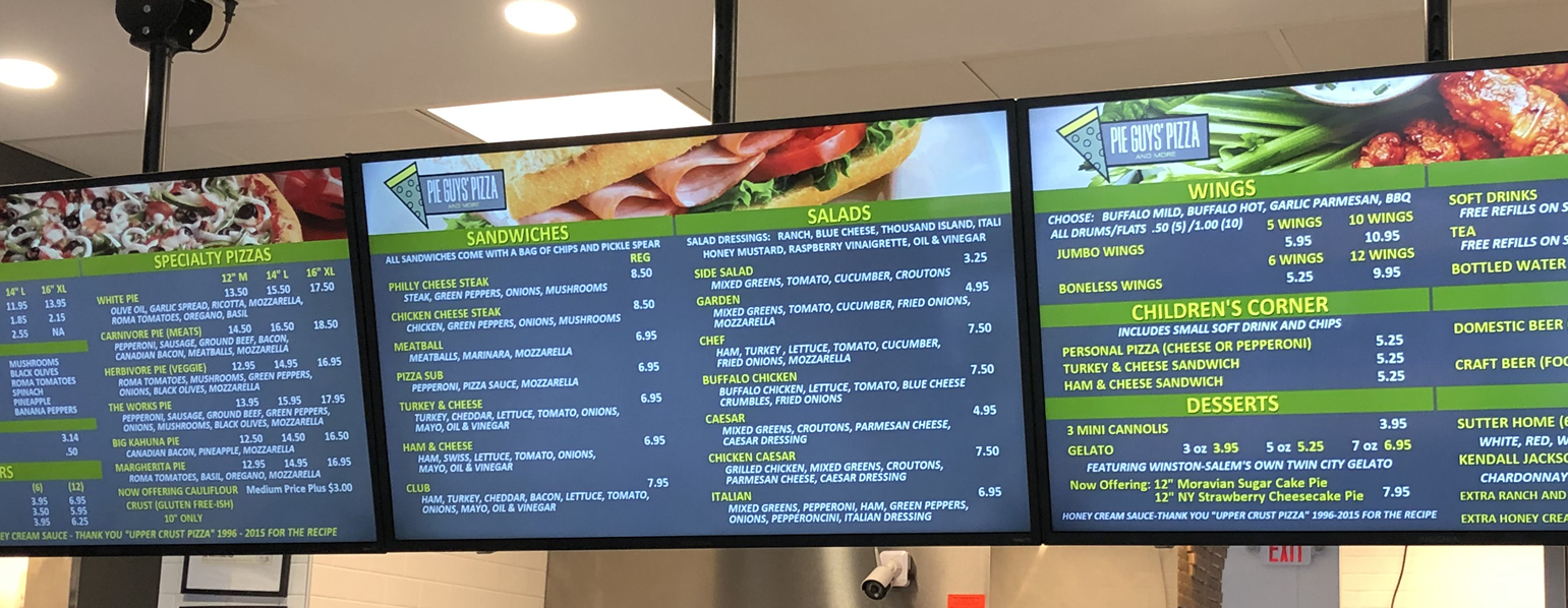 Kiwi Digital Menu Boards - KiwiEZ